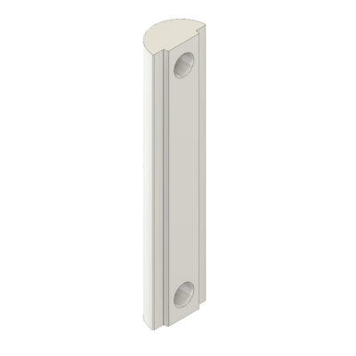 MODULAR SOLUTIONS PROFILE FASTNER&lt;br&gt;60MM LONG ROLL IN T-SLOT BAR